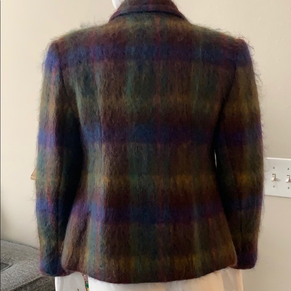 Mohair Blazer Coat vintage size 6 - Picture 4 of 8